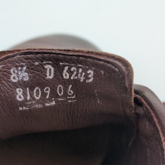 Allen Edmonds Shoes Mens 8.5 Brown Feather Welt Leather Dress Derby Extralight